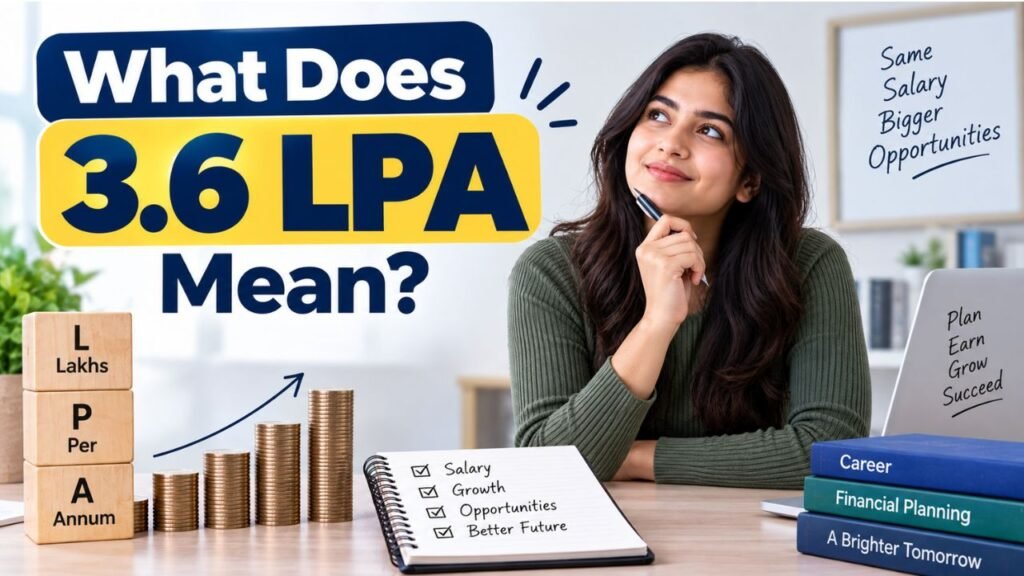 3.6 LPA In Hand Salary