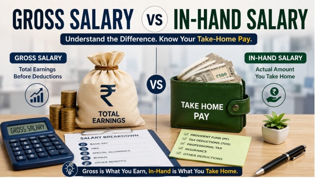 4.5 LPA In Hand Salary