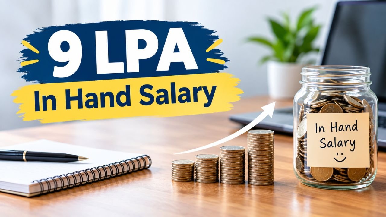 9 LPA In Hand Salary in India: Salary Breakdown, Deductions & Monthly Income