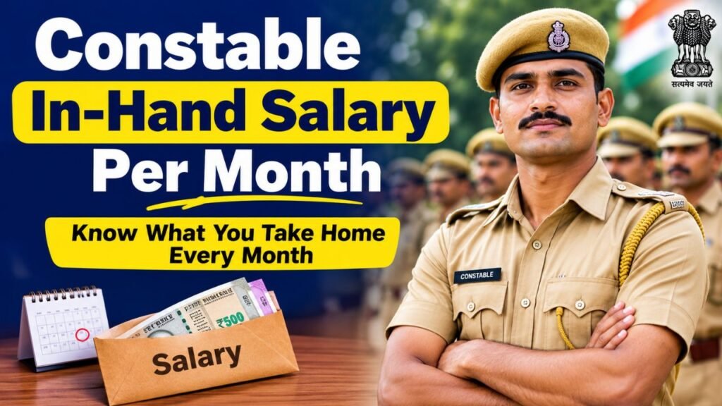 Constable Salary in India