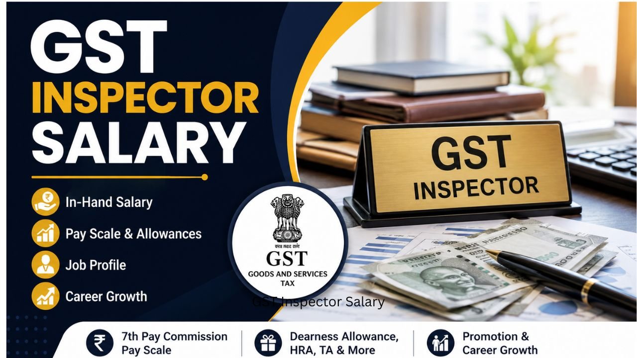 GST Inspector Salary : In-Hand Salary, Pay Scale, Allowances, Job Profile & Career Growth