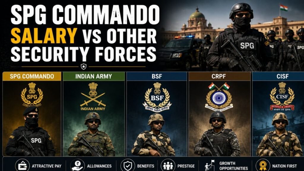 SPG Commando Salary