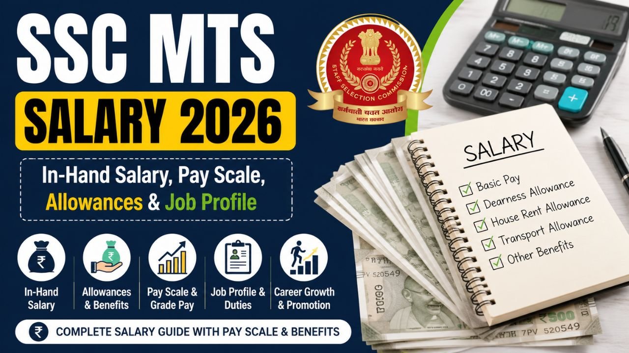SSC MTS Salary 2026: In-Hand Salary, Pay Scale, Allowances & Job Profile