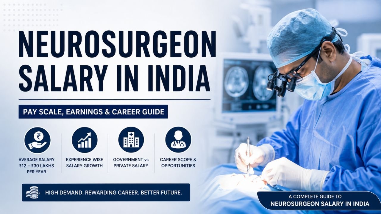 neurosurgeon salary in India
