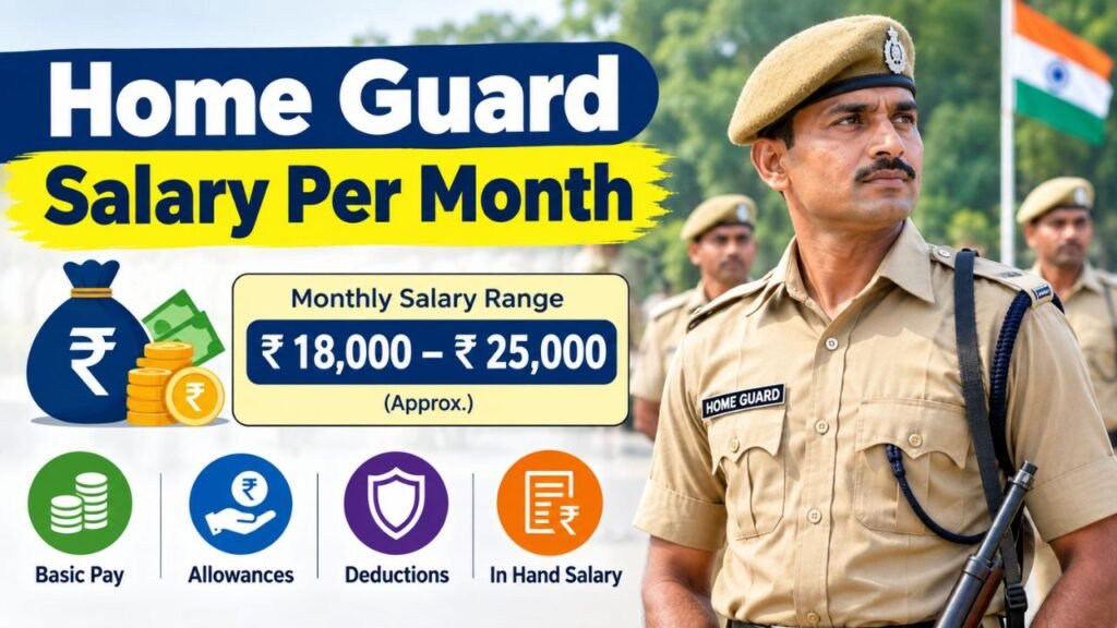 Home Guard Salary in India