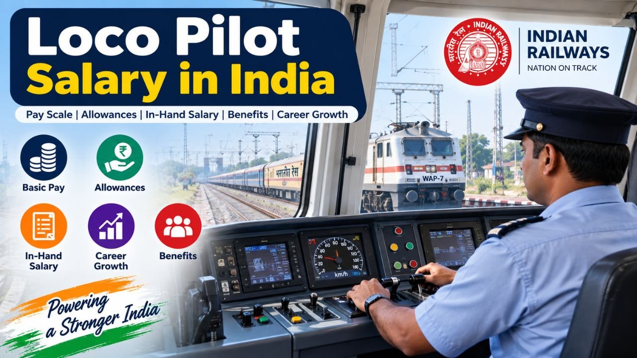 Loco Pilot Salary in India