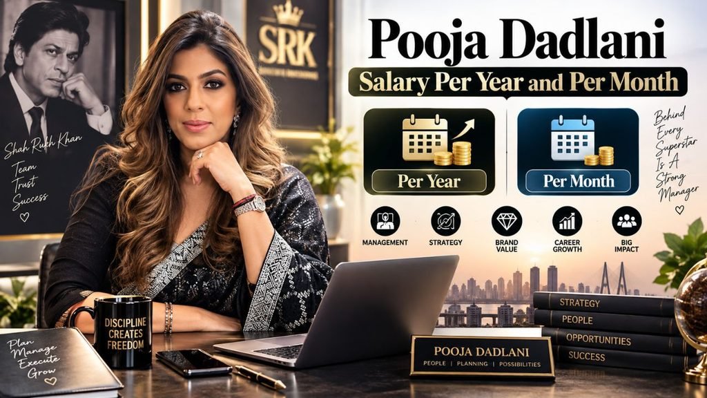 Pooja Dadlani Salary