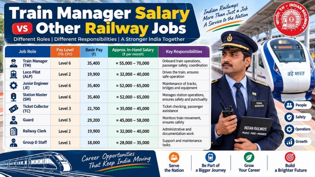 Train Manager Salary