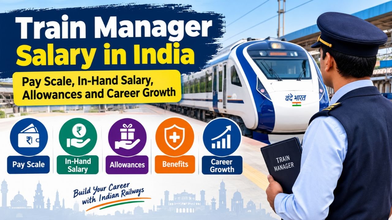 Train Manager Salary in India: Pay Scale, In-Hand Salary, Allowances and Career Growth