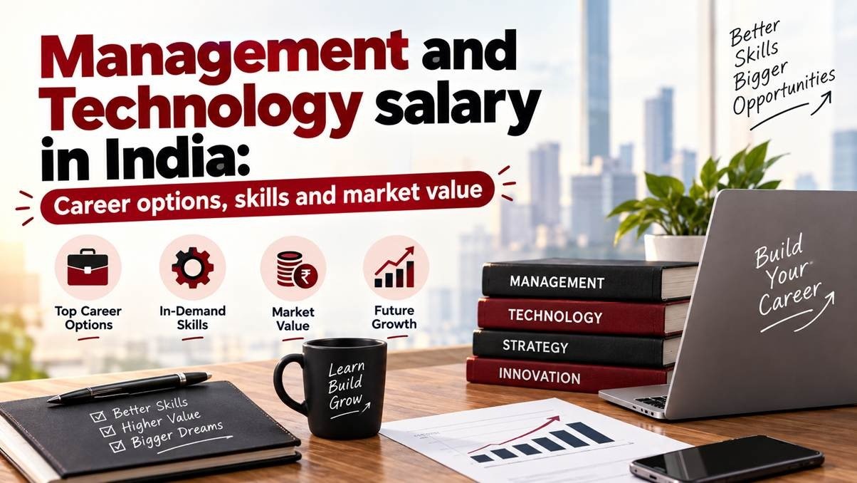 Management and Technology salary in India: Career options, skills and market value