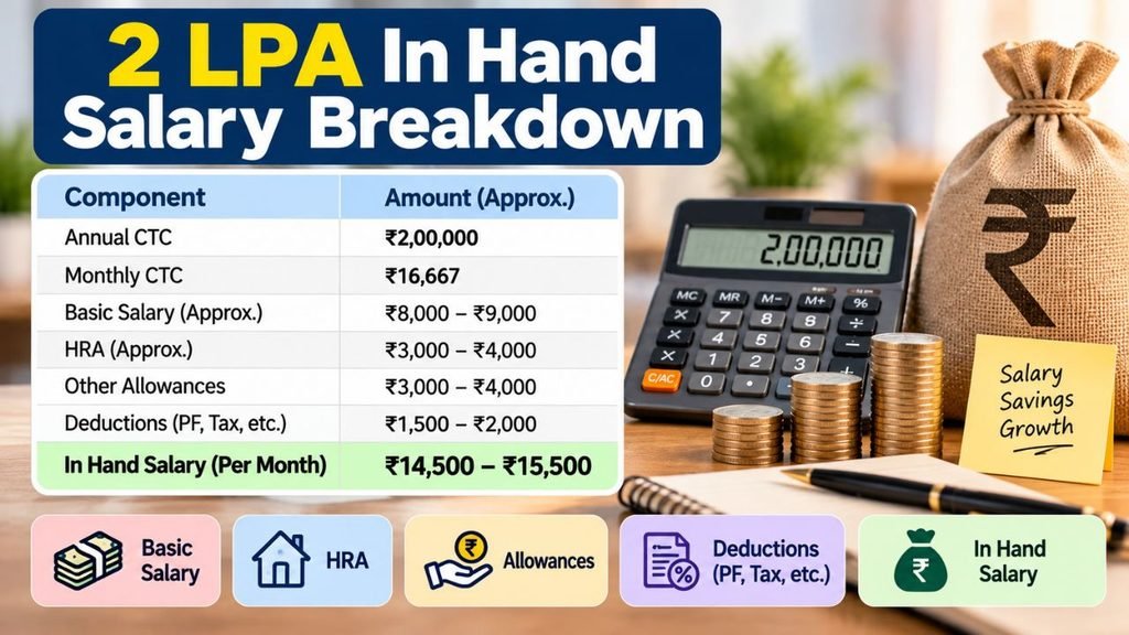 2 LPA In Hand Salary