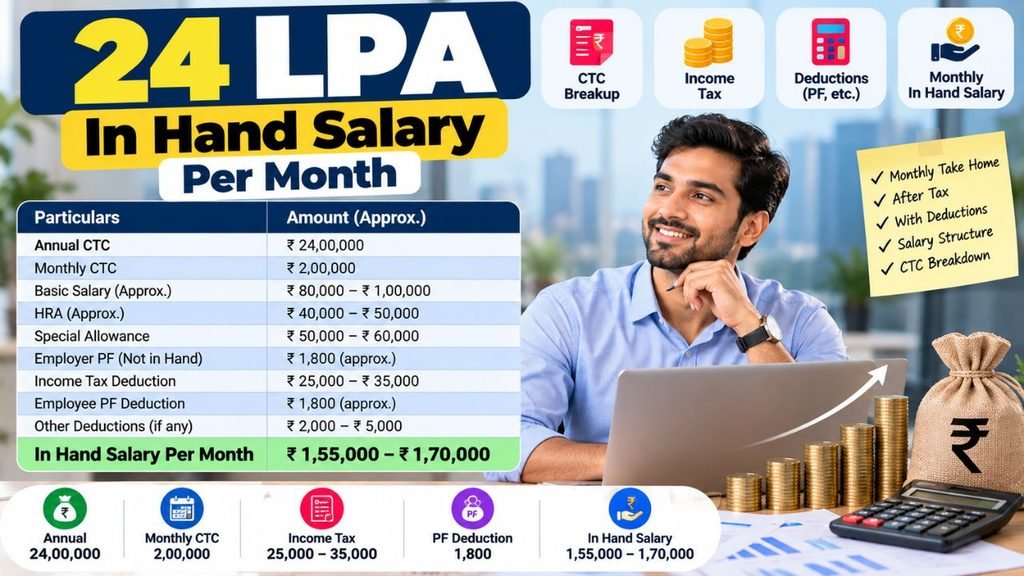 24 LPA In Hand Salary