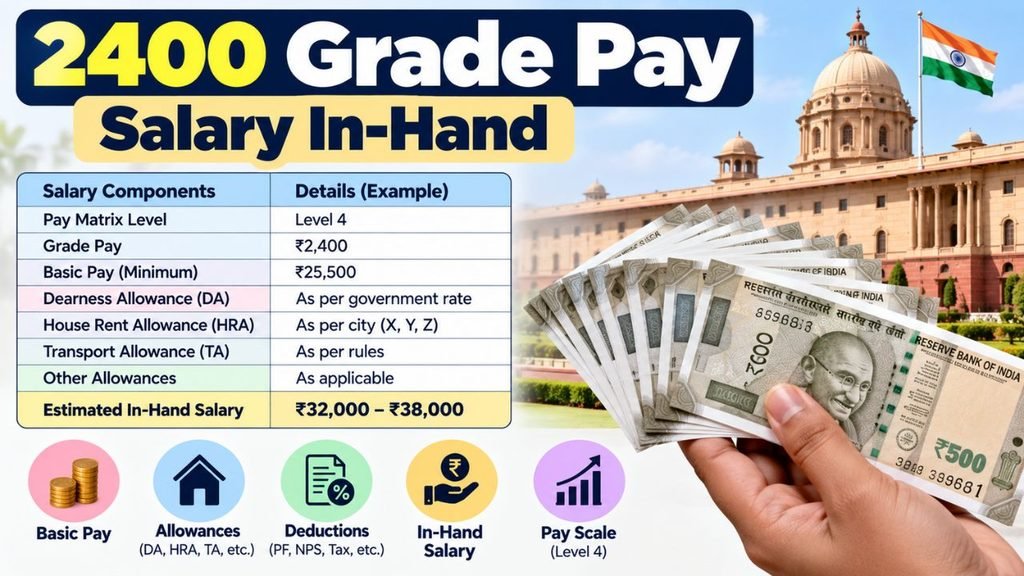 2400 Grade Pay Salary
