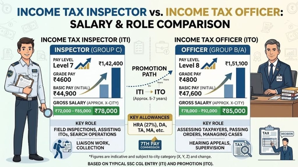 Income Tax Officer Salary